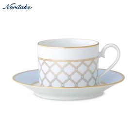 Noritake Eternal Palace Tea Cup and Saucer - Ice - with Gift Box