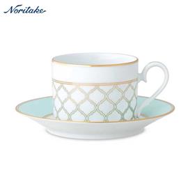 Noritake Eternal Palace Tea Cup and Saucer - Mint - with Gift Box