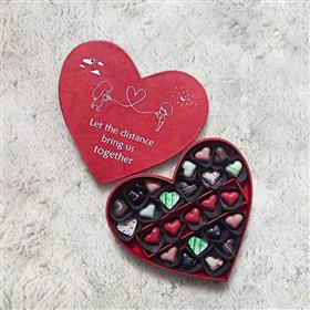 Heart Box of Assorted Chocolate Truffles