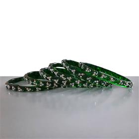 Glass Bangles 1-01-04 (Set of 6)