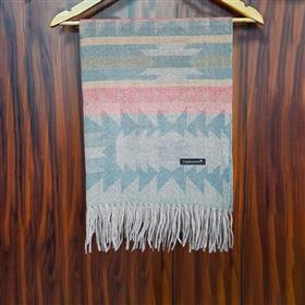 Cashmere Shawl with Contemporary Patterns 1-01