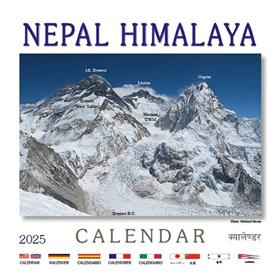 Nepal Himalaya Desktop Calendar 2025 (3.332)