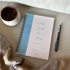One Day at a Time Journal Blue - by Lets Organize