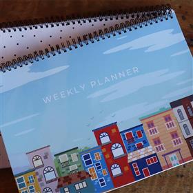 Weekly Planner Blue - by Lets Organize