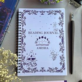 Reading Journal Purple - by Lets Organize