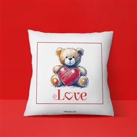 Teddy Love Cushion
