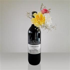 Lindeman's Cawarra Merlot Red Wine (750 ml) with Mini Floral Bouquet