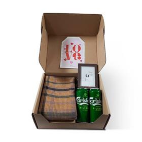 Carlsberg Pilsner Beer & Alexander Scarf Hamper for Him