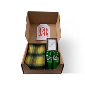 Carlsberg Pilsner Beer & Augustus Scarf Hamper for Him