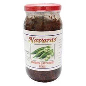 Navaras Ramtoriya (Lady Finger) Pickle (400 g)