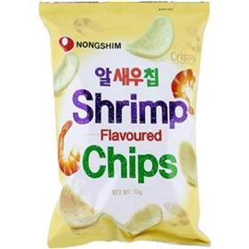 Nongshim Shrimp Meat Flavoured Chips (75 g)