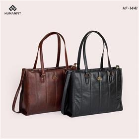 Premium Leather Tote Bag by Humanfit (# 1441)
