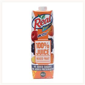 Real Activ Mixed Fruit Juice - No Added Sugars (1 L)