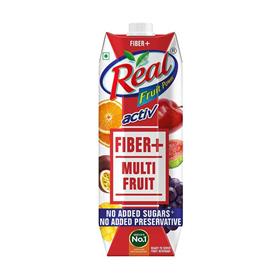 Real Activ Fiber+ Multi Fruit Juice - No Added Sugars (1 L)