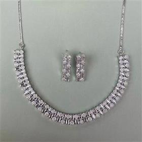 Premium Quality American Diamond Neckpiece Set (36830/67)