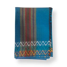 Aquamarine Blue Terathume Dhaka Sari