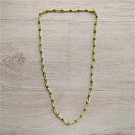 Verd Green and Gold Potey Necklace