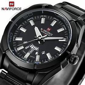 NaviForce Men's Watch NF9038 - Black/Sliver