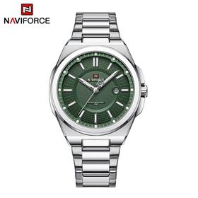 NaviForce Men's Watch NF9212 - Green/Silver
