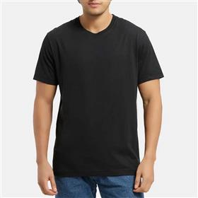 Jockey Round Neck Half Sleeve T-shirt - Black #2714