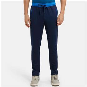 Jockey Track Pants - Navy & Neon Blue #9510