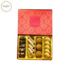 Sugarfree 4 Line Mix Sweet Box (500 g) from Barrfi Sweets