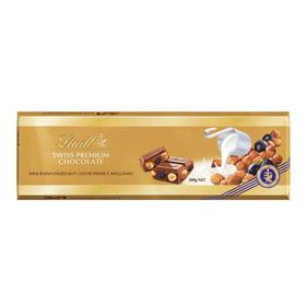 Lindt Swiss Premium Chocolate Milk-Hazelnut (300 g) 