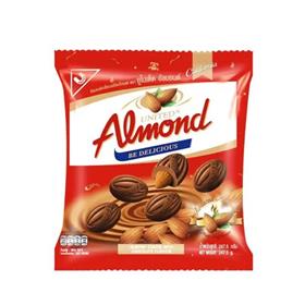 United Almond (Roasted Almonds coated with Chocolate) (247.5 g)
