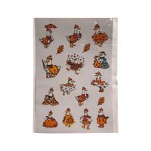 Autumn Ducklings Stickers