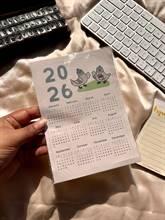 Pigeon Pals Sticker Calendar 2026