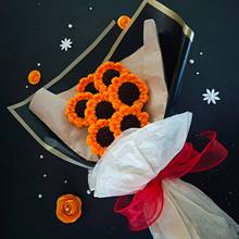 Sunflower Crochet Bouquet