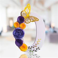 Letter O Floral Decor