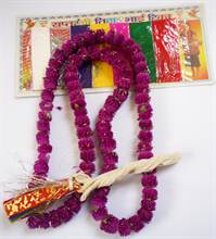 Makhamali Mala and Saptarangi Tika With Jajanka