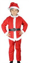 Santa Claus Velvet Costume for Boys (10-13 Years)