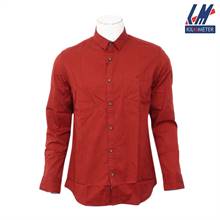 Kilometer Casual Full Shirt (KMQL016) - Red