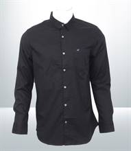 Kilometer Casual Full Shirt (KMQL022) - Black