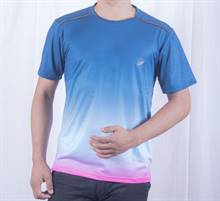 Kilometer Sports TShirt KM SPA1 Pink Blue