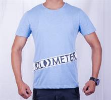 Round Neck T Shirt KM1936 Blue