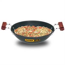 Hawkins Futura Hard Anodised Deep Fry Pan With SS Lid (AD375S)