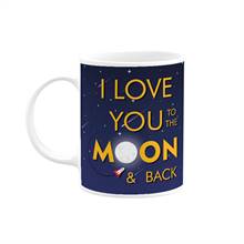 I Love You to the Moon and Back Mug (Qty 1)