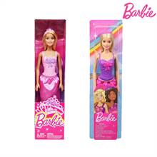 Barbie Princess Doll Blonde Hair And Purple Dress (DMM06)