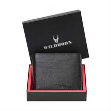 WildHorn Nepal Genuine Leather Wallet (WH 2080 Black)