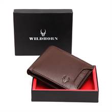 WildHorn Nepal Genuine Leather Wallet (WH 1253 Brown)