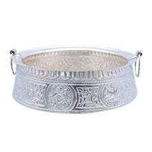 Khadkulo Silverplated 14 inch Big | Khadkula | Taulo