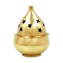 Brass Akhanda Batti 90 ml | Goblet Lamp | Oil Lamp