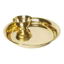 Brass Thaal Kachaura Set (Pital Thaal) | Pasni Set