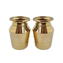 Pital Ghalcha 4.8 inch Set | Brass Ghalcha | Kalash