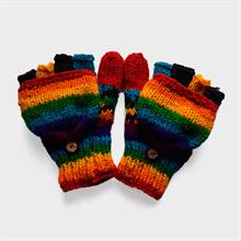 Fingerless Woolen Gloves with Cover (HFG-1-2)