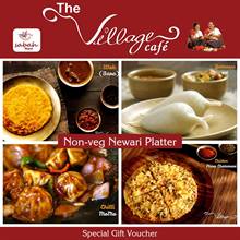 Newari Non-Veg Platter - Dine-in Voucher for Two at The Village Cafe