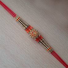 Golden Om Rakhi